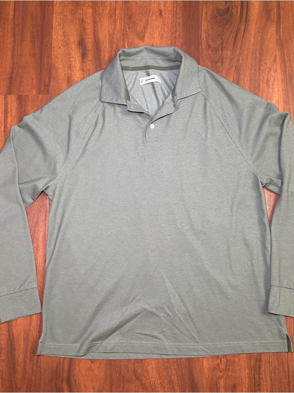 Men's Long-Sleeve Polo Shirt - green